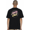 pánske tričko SANTA CRUZ GRID DELTA DOT TEE Black M