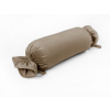 Biante Zamatový vankúš valec bonbon Velvet Prémium SVP-034 Kávovo hnedý 15x40 cm