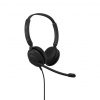 Jabra Evolve 10 Slúchadlá s mikrofónom Kábel Pres hlavu Kancelária / call centrum USB Typ-A Čierna (2699-820-109)