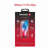 Sklo swissten full glue, color frame, case friendly pre apple iPhone 17 pro max čierne 54501884