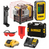 Krížový laser - Cross Laser 3x360 Dewalt DCE089D1R + detektor (Krížový laser - Cross Laser 3x360 Dewalt DCE089D1R + detektor)