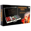 Teddies Poker sada 300ks + karty + kocky v hliníkovom kufríku
