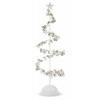 Dekoračný Led Biely Vianočný Stromček 46cm