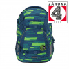 Školní batoh coocazoo MATE, Lime Stripe, certifikát AGR 211498