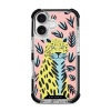 Odolný obal Mobiwear Elite Bumper MagSafe iPhone 16 – Leopard D028D (Odolné pouzdro Mobiwear Elite Bumper MagSafe pro Apple iPhone 16 – motiv Leopard D028D, zesílené rohy, výroba ve Štětíně)