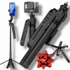 OTOČNÝ STATÍV NA TELEFÓN S DRŽIAKOM A FUNKCIOU SLEDOVANIA | SELFIE TYČ 180 CM