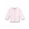 Kojenecka košieľka - Detský kaftan 56 biela, ružová (Sanetta Caftanik T -shirt 56 Organic Botton)