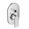 Hansgrohe Vernis Shape - Vaňová batéria pod omietku, s telesom, chróm 71472000