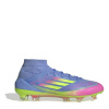 adidas F50 Pro Firm Ground Football Boots Womens Blue/Lemon/Pink 7 (40.7)