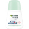 Garnier Mineral Action Control + Clinically Tested guľôčkový antiperspirant deodorant roll-on pre ženy 50 ml