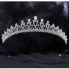Naishide Jewelry Postriebrená korunka do vlasov s kryštálmi Grace