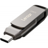 Lexar JumpDrive Dual Drive D400 Type-C/Type-C & Type-A, up to 130MB/s read (USB 3.1) 128GB