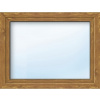 ARON Plastové okno jednokrídlové Basic biele/zlatý dub 900 x 1000 mm DIN pravé