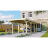Drevený prístrešok / carport CLASSIC 3A Lanitplast