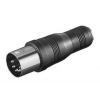 Adaptér stereo jack 3.5 - DIN F/M