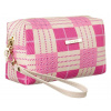 Dámska kockovaná cestovná kozmetická taška - Rovicky