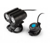Predná lampa Parsec 2200 lumen ext netopier 5200 mAh (Predná lampa Parsec 2200 lumen ext netopier 5200 mAh)