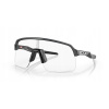 Športové okuliare Oakley Sutro Lite mtt carbon/číre fotochromatické