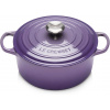 Le Creuset - Liatinový hrniec okrúhly s pokrievkou 24 cm/4,2l fialový
