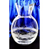 LsG-Crystal sklo Váza 9 x Swarovski krystal ručně broušená dekor Kanta Wa-488 225 x 165 mm 1 Ks.