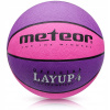 BASKETBALOVÁ LOPTA PRE DETI 3-10 rokov METEOR LAYUP #4 gumová