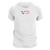 Pánske tričko nanosilver® RIDE biele Veľkosť: M