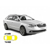 Slnečné clony Škoda Superb II kombi 4 kusy
