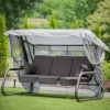 Sada vankúšov na hojdačku Rimini / Venezia Lux so zipsy 180 cm D023-06EB PATIO