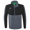 ERIMA bunda SIX WINGS tmavá sivá čierna Veľkosť: 4XL