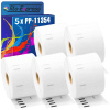 5x Etikety 57x32 S0722540 pre DYMO LW 11354 32x57