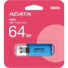 ADATA AC906-64G-RWB USB kľúč 64 GB USB Typ-A 2.0 Modrá, Priehľadná (AC906-64G-RWB)