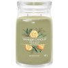 YANKEE CANDLE Signature, sklo, 2 knôty Sage & Citrus, 567 g
