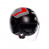 AGV ETERES SCAGLIERI MATT GREY/RED - E2206 Velkosť: L