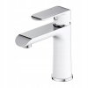 Omnires Sacramento White Chrome Washbasin (Omnires Sacramento White Chrome Washbasin)