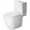 Duravit ME by Starck kompaktná záchodová misa biela 2172090000