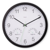 Hama Santorini Quartzové hodiny Kolo Čierna, Biela (185885)