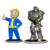 Syndicate Collectibles Fallout Mini Figures 2-Pack Set F Raider & Vault Boy (Strong) 7 cm