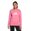 Detská mikina adidas ružová farba, s kapucňou, s potlačou, JV5266 152