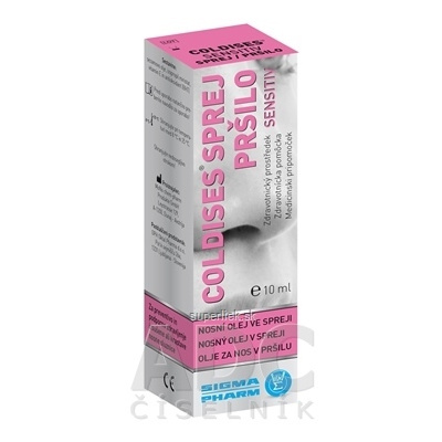 Coldises Sensitive nosový olej v spreji 1x10 ml, 9003751000238