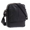 Pánska kožená taška cez rameno Sendi Design N-110 čierna