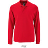 SOL's Collection Polokošile Perfect LSL Men, piqué, dlouhý rukáv, pánská COT25208700403-red L Červená