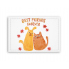 Fotoobraz 90x60 cm stredný Best friends forever