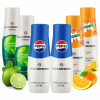 Sada chuťových sirupov SodaStream 2x MOJITO, 2x PEPSI Cola 2x Mirinda Sok
