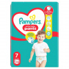 Pampers Pants 7, 15+ kg 42 pcs plienkové nohavičky