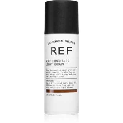 REF Root Concealer sprej pre okamžité zakrytie odrastov odtieň Light Brown 100 ml