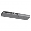 Carryhome TLMIČ DVERÍ SADA 2 KS, sivá, 17,5/1,5/6 cm - Skrine - 000687022113