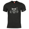 Pentagon Gas Mask tričko, čierne - 4XL
