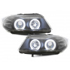 KITT Lightning headlights suitable for BMW E90/E91 3er_2 CCFL halo rims_black