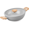 Hrniec MagicHome Harmony, plytký, so sklenenou pokrievkou, 26 cm