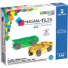Magna TIles Magnetická stavebnica Cars 2 dielna Green/yellow